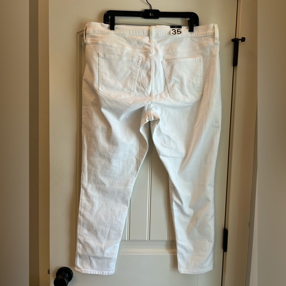 Gap True Skinny Mid Rise White Jeans Size 20 - Picture 3 of 9